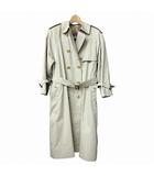 バーバリー BURBERRY 英国製 トレンチコート ライナー付き 10 PETITE ベージュ チェック ☆AA★