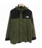 ザノースフェイス THE NORTH FACE マウンテンパーカー ジャケット ロゴ刺繍 L カーキ /FF ■GY19