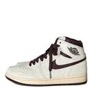 ナイキ NIKE × A Ma Maniere アママニエール Air Jordan 1 Retro High OG エアジョーダン1 ハイカット スニーカー 26.5cm ホワイト ハーガンディー DO7097-100