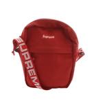 シュプリーム SUPREME 18SS ショルダーバッグ 斜めがけ キャンバス ロゴ 赤 レッド ■GY11 /MQ
