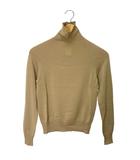 ドリスヴァンノッテン DRIES VAN NOTEN メリノウール タートルネック ニット カットソー 長袖 S ベージュ