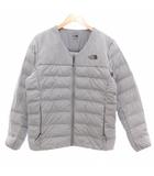 ザノースフェイス THE NORTH FACE ホワイトレーベル インナージャケット パディング 中綿 キルティング M グレー ノーカラー NJ3NQ58C /UO ■GY19