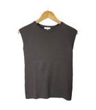 プラステ PLST ハイゲージリネンブレンドニット カットソー ノースリーブ 12-1201016 M