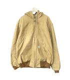 カーハート carhartt アクティブジャケット パーカー ブルゾン 裏地サーマル J131BRN XL ブラウン