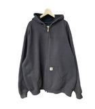 カーハート carhartt ジップアップパーカー 裏地サーマル 長袖 J149BLK 3XL 大きいサイズ ブラック