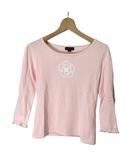 クレイサス CLATHAS 花モチーフ ニット カットソー 長袖 27463342 38 ピンク ■GY43