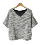 バンヤードストーム BARNYARDSTORM Vネック 半袖 カットソー 1 S ホワイト グレー BF732602NA ■GY43