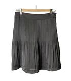 アイシービー iCB プリーツ ひざ丈 フレアスカート 11 L ダークグレー ■GY43