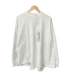 ナゴンスタンス nagonstans 24AW  asymmetry layered long-sleeves t-shirt Tシャツ カットソー M 白 /MI ■OS