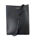 ジルサンダー JIL SANDER TANGLE ショルダーバッグ ポシェット レザー ブラック ☆AA★