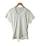 ワイズ Y's 変形半袖カットソー Tシャツ ドロストカットソー 半袖 2 YZ-T21-677