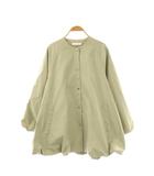 コラージュ ガリャルダガランテ COLLAGE GALLARDAGALANTE 24SS バルーンコート ノーカラーコート ハーフコート F ライトグリーン /DF ■OS