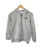 ザノースフェイス THE NORTH FACE スクエアロゴフルジップ パーカー 長袖 NTJ12116 男の子 150 グレー