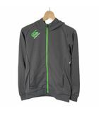 カンタベリー CANTERBURY フード付きジップアップ パーカー ブルゾン 長袖 男の子 160 グレー