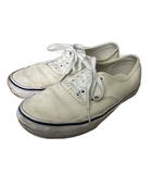 バンズ VANS ローカットスニーカー 25.5cm ホワイト 721454