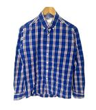 サタデーズサーフ SATURDAYS SURF NYC シャツ 長袖 チェック カジュアルシャツ XS ブルー