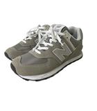 ニューバランス NEW BALANCE ML574EVG ローカット スニーカー シューズ ロゴ 25cm グレー