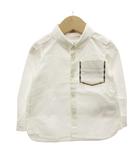 バーバリー チルドレン BURBERRY CHILDREN ノバチェック ボタンダウンシャツ 長袖 男の子 86cm 白 ホワイト /GV ■GY14