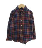 ラルフローレン RALPH LAUREN ボタンダウンシャツ 長袖 チェック 男の子 110 マルチカラー /GV ■GY14