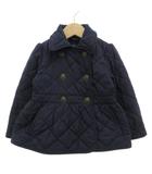 ラルフローレン RALPH LAUREN キルティングコート ダブルブレスト 中綿 女の子 100 紺 ネイビー /GV ■GY14