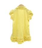 ラルフローレン RALPH LAUREN ポロワンピース 半袖 フリル ポニー刺繍 女の子 90 黄 イエロー /GV ■GY14