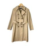 ユナイテッドアローズ UNITED ARROWS UAB C ギャバ トレンチコート スプリングコート 38 M ベージュ 1525-199-2903 ■GY14