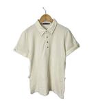 ラルフローレン RALPH LAUREN ポロシャツ カットソー ポニー刺繍 半袖 5f 白 アイボリー系 ■GY14