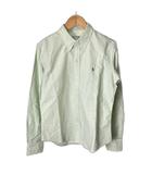 ラルフローレンスポーツ RALPH LAUREN SPORT BDシャツ ブラウス ポニー刺繡 長袖 9 グリーン ■GY14