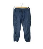 ラルフローレン RALPH LAUREN カーゴパンツ イージー 裾ジップ インディゴ シャンブレー XS ■GY14