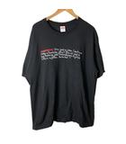 Joke Tee プリント Tシャツ 半袖 XL ブラック