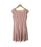 フランコフェラーロ FRANCO FERRARO ワンピース ひざ丈 ノースリーブ 2 ピンク■GY43