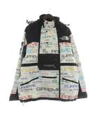 ザノースフェイス THE NORTH FACE × シュプリーム Supreme 21AW スティープ テック アポジー ジャケット Steep Tech Apogee Jacket マウンテンパーカー ナイロン フード ジップアップ 総柄 ロゴ 刺繍 L マルチカラー NP52102I /XZ ■GY18