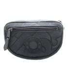 バーバリー BURBERRY スモール モノグラム キャノン バムバッグ ボディ ウエスト 黒 ブラック 8032395 /SS ■OS