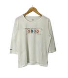 フィラ FILA 長袖 カットソー Tシャツ M アイボリー ■GY06
