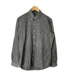 ポロ バイ ラルフローレン Polo by Ralph Lauren シャツ 長袖 ボタンダウンシャツ M グレー