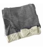 ケイトスペード KATE SPADE アクリルマフラー マフラー リボン グレー レディース