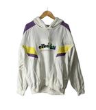 エレッセ ellesse パーカー フーディ ロゴ M ホワイト