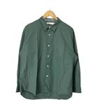 ×THOMAS MASON レギュラーフィットシャツ シャツ 長袖 M グリーン UR24-13M002