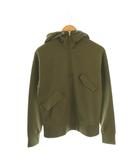イレブンティ eleventy 裏毛プルオーバーパーカー ハーフジップ S カーキ /DF ■OS ■SH