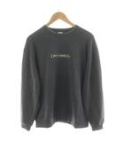 スウェット トレーナー 長袖 ロゴ M グレー /AN39