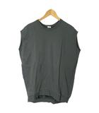 イエナ IENA プルオーバー カットソー スウェット ノースリーブ グリーン ■GY06