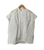 ノースリーブシャツ ブラウス ホワイト ■GY06