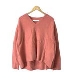 フレームワーク Framework Vネックニット セーター 長袖 カシミヤ混 ピンク　■GY06