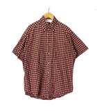 トミーヒルフィガー TOMMY HILFIGER チェックシャツ シャツ カジュアルシャツ オールド 半袖 S レッド