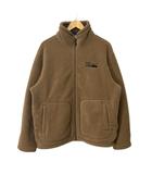 ファーストダウン FIRST DOWN フリースジャケット ブルゾン ジャケット ジップアップ LL ブラウン