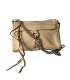  REBECCAMINKOFF ショルダーバッグ ポシェット メッセンジャー ベージュ