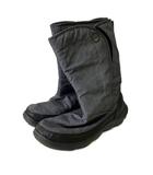 クロックス crocs ブーツ ボア 防寒 マジックテープ 7 グレー