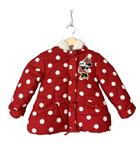 ディズニー Disney ジャケット フーディ ジップアップ ミニー 上着 キッズ 100 レッド