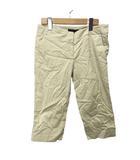セオリー Theory クロップドパンツ ストレッチ 2 ベージュ