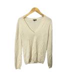 セオリー Theory カシミヤニット セーター Vネック 長袖 2 アイボリー